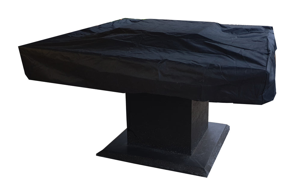 housse de protection pour table carrée avec brasero intégré